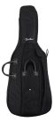 CT-344-BK Boston  cello bag 4/4, black, 23mm padded, resistant nylon cover, 2 straps, various pockets