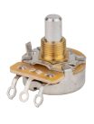 CTS250-A77 CTS USA  potentiometer, short .250" bushing for pg mount, 3/8" diam. dished back, 250K vint. taper solid sha