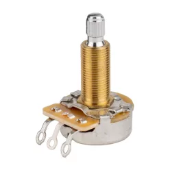  CTS500-A74 CTS USA  potentiometer, long .750" bushing for thick/carved tops, 3/8" diam. LP USA, 500K vintage taper
