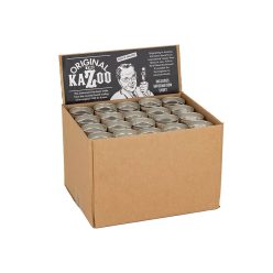   CTW/MKCSD20 Clarke  silver coated metal kazoo - 20 pcs with display