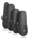 CUK-250-B Boston Softcase cloth covered polystyrene case for baritone ukulele, with accessory pocket and back strap