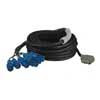 CV-08-1 Proel  lightingcable, black, 1 meter, 19 x 2,5mm, 1 x cn-16-ppv and 8 x sdc-852