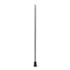 D-1-44 Hayman  bass drum spur, no bracket, fixed rubber food, 1 piece
