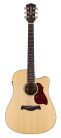 D-20-CE Richwood Master Series handmade dreadnought guitar, solid spruce & mahogany, satin finish, cutaway, Isys+