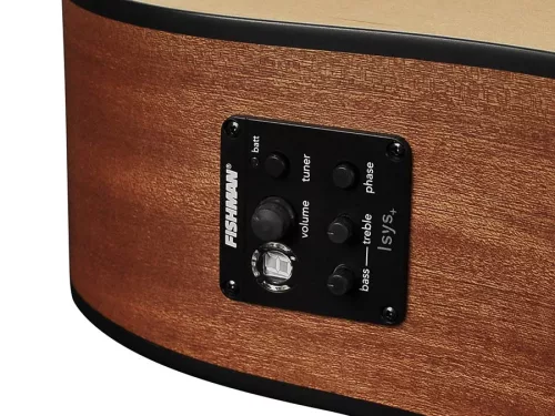 D-20-CE Richwood Master Series handmade dreadnought guitar, solid spruce & mahogany, satin finish, cutaway, Isys+