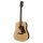 D-20-E Richwood Master Series handmade dreadnought guitar, solid spruce & mahogany, satin finish, Isys+