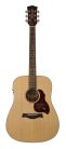 D-20-E Richwood Master Series handmade dreadnought guitar, solid spruce & mahogany, satin finish, Isys+