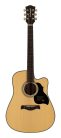 D-240-C Richwood All Solid Master Series custom shop dreadnought, glossy spruce & mahogany, cutaway, gigbag