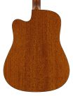 D-240-C Richwood All Solid Master Series custom shop dreadnought, glossy spruce & mahogany, cutaway, gigbag