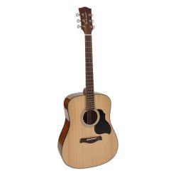   D-240 Richwood All Solid Master Series custom shop dreadnought, glossy spruce & mahogany, gigbag