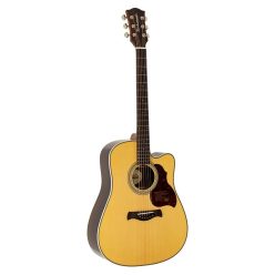   D-265-CVA Richwood All Solid Master Series custom shop dreadnought, spruce & rosewood, cutaway, vintage aged finish, gigbag