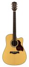 D-265-CVA Richwood All Solid Master Series custom shop dreadnought, spruce & rosewood, cutaway, vintage aged finish, gigbag