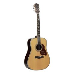   D-270-VA Richwood All Solid Master Series custom shop dreadnought, spruce & rosewood, ebony fb, real abalone, vintage aged finish, gigbag