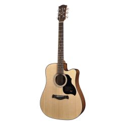   D-40-CE Richwood Master Series handmade dreadnought guitar, solid spruce & mahogany, gloss finish, Isys+, cutaway