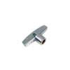 D-6-32 Hayman  closed wing nut, thread length: 8 mm.