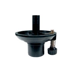   D-6-8 Hayman  hi-hat cymbal seat, nylon, with tilt adjust bolt, black, inner diameter 7,0 mm