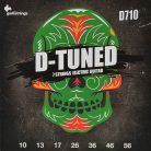 D-710 Galli D-Tuned 7-string set electric, drop tuning, nickel roundwound, 010-013-017-026w-036w-046w-056w