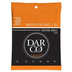   D210 Darco  string set acoustic phosphor bronze, extra light 010