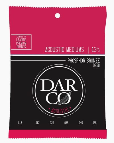 D230 Darco  string set acoustic phosphor bronze, medium 013