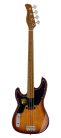 D5 A4L/TS Sire Basses D5 Series Marcus Miller lefty alder 4-string passive bass guitar tobacco sunburst