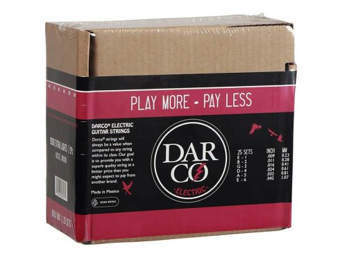 D930/BULK Darco  BULK - 25 string sets electric, nickel wound, extra light, 009-0115-016-024-032-042