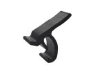 DAA DrumClip  accessory adaptor, for rim mounting of video cameras, cell phones, microphone clips etc.