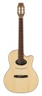 DAIMEN Kremona Performer Series classic guitar solid spruce and walnut, 14 fret, gloss finish - with LR Baggs EAS