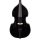 DB-134-BK Leonardo Elementary series double bass 3/4, laminated, glossy black, blackened hardwood fingerboard, bag and bow