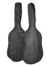 DB-134-BK Leonardo Elementary series double bass 3/4, laminated, glossy black, blackened hardwood fingerboard, bag and bow