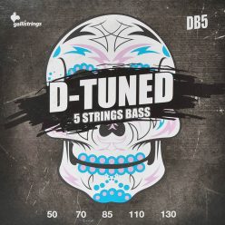   DB-5 Galli D-Tuned string set electric 5-string bass, drop tuning, nickel roundwound, 050-070-085-110-130