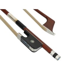   DBF10 Dörfler Nickel Silver Collection double bass bow, 3/4, French style, brazil wood, octagonal