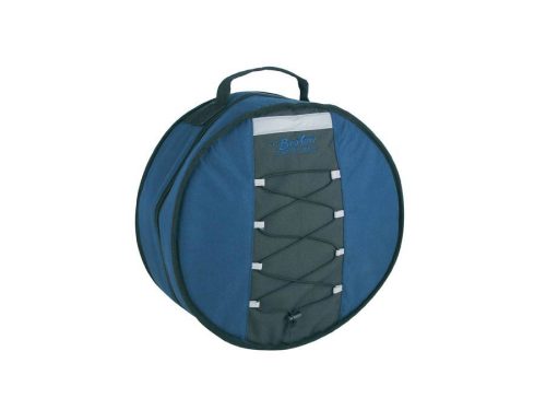 DBL-1465-S Boston  deluxe snare drum gig bag, black-blue, 15 mm. padded hardfoam, 14"x 6,5"