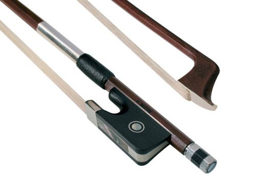 DC10 Dörfler Nickel Silver Collection cello bow 4/4, massaranduba, Parisian eye, full lined, octagonal