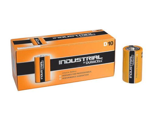 DCELL-D Duracell  10-pack battery D-cell alkaline 1,5v