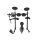 DD610 Medeli  digital drum kit, 7S-7-7-7-5K, 10HH-10C-10R