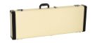 DGC-ST-CR Boston California Series electric guitar case blonde tolex + black leatheroid, nickel hardware, crushed green velvet interio