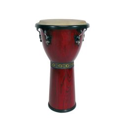 DJ-13-WR Hayman  djembe, 12", hardwood, winered