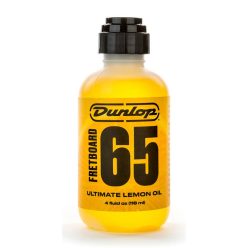   DL-6554 Dunlop  Fretboard 65 Ultimate Lemon Oil fingerboard polish, bottle with dab-o-matic applicator top