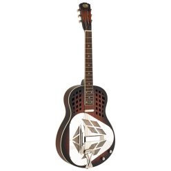   DLT12SC/DSB Royall Tri Cone 12 fret resonator DELTA SC, wooden body dark sunburst finish, Lipstick SC PU, with softcase