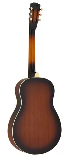 DLT12SC/DSB Royall Tri Cone 12 fret resonator DELTA SC, wooden body dark sunburst finish, Lipstick SC PU, with softcase