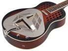 DLT12SC/DSB Royall Tri Cone 12 fret resonator DELTA SC, wooden body dark sunburst finish, Lipstick SC PU, with softcase