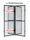 DP-RJ-4 Boston  display rack joint 4, for joining 4x DP-500 racks in a cross shape