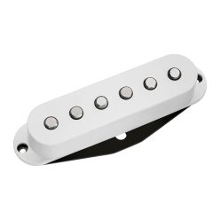   DP174W Dimarzio  single coil pickup RED VELVET ST bridge - white