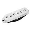 DP174W Dimarzio  single coil pickup RED VELVET ST bridge - white