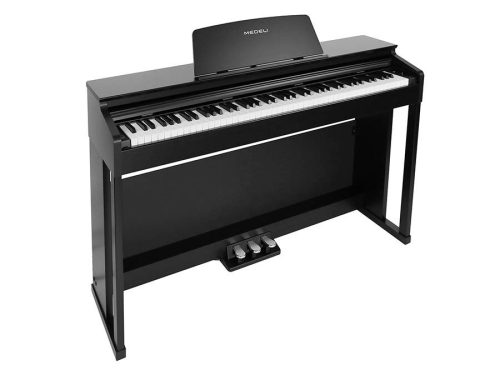 DP280KBK Medeli Intermezzo Series digital home piano, 88 keys graded hammer action, triple sensor (K8), 2 x 20 watt - black satin