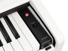 DP280KWH Medeli Intermezzo Series digital home piano, 88 keys graded hammer action, triple sensor (K8), 2 x 20 watt - white satin