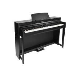   DP460KBK Medeli Forte Series digital home piano, 88 keys graded hammer action, triple sensor (K8), 2 x 25 watt - black satin