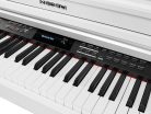 DP460KWH Medeli Forte Series digital home piano, 88 keys graded hammer action, triple sensor (K8), 2 x 25 watt - white satin