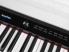 DP650KWH Medeli Forte Series digital home piano, 88 keys graded hammer action, triple sensor (K8), 2 x 40 watt - white satin