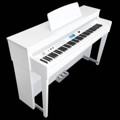   DP740KWH Medeli Forte Series digital home piano, 88 keys graded hammer action, triple sensor (K8), 2 x 65 watt - white